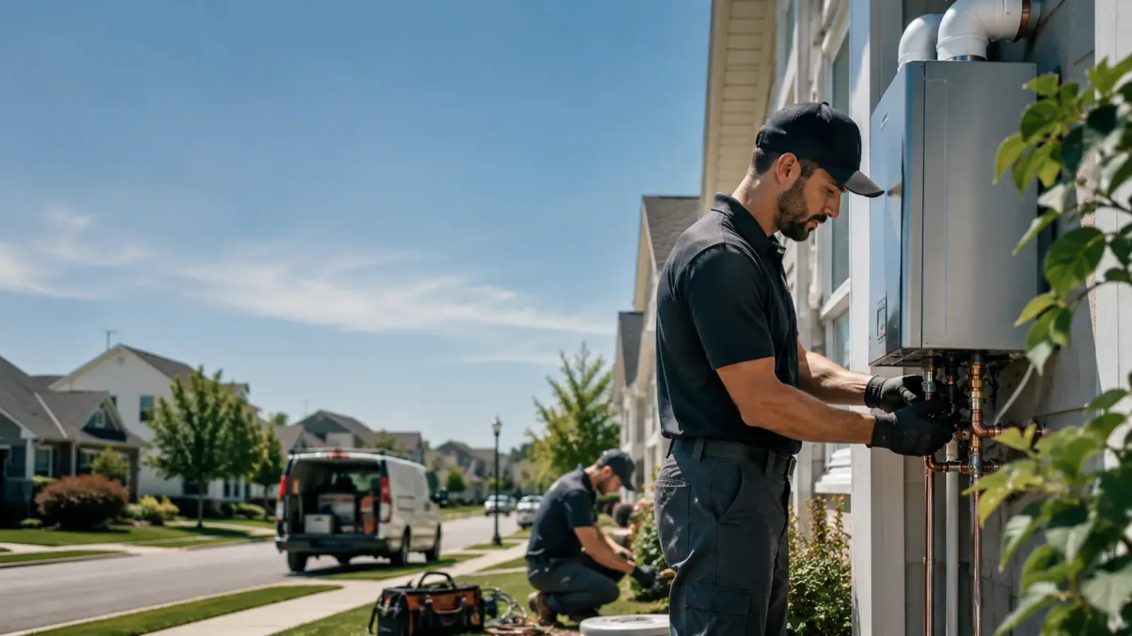 Tankless Water Heater Installation in Stanton, TX